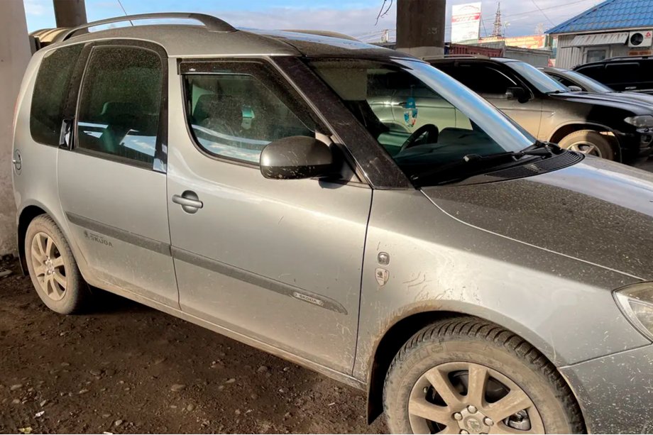Skoda Roomster 2006–2015 Vindafvisere til sideruder (4 stk., HIC) Image