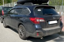 Subaru Legacy 2014–2019 Vindafvisere med kromliste (4 stk., HIC) foto 2