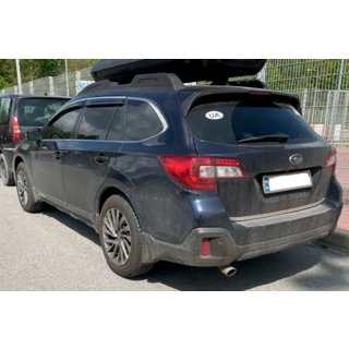 Vindafvisere med kromliste (4 stk., HIC) Subaru Legacy 2014–2019 foto 2