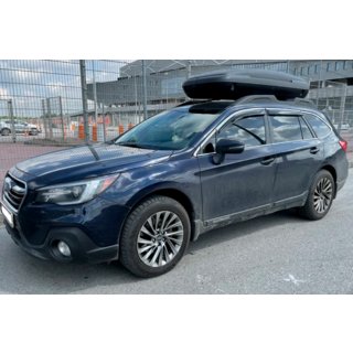 Vindafvisere med kromliste (4 stk., HIC) Subaru Outback 2014–2019 foto 3