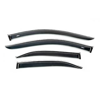 Vindafvisere til sideruder med kromliste (USA, 4 stk, HIC) Toyota Camry 2006–2011 foto 1