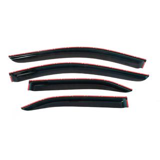 Vindafvisere til sideruder med kromliste (USA, 4 stk, HIC) Toyota Camry 2006–2011 foto 3