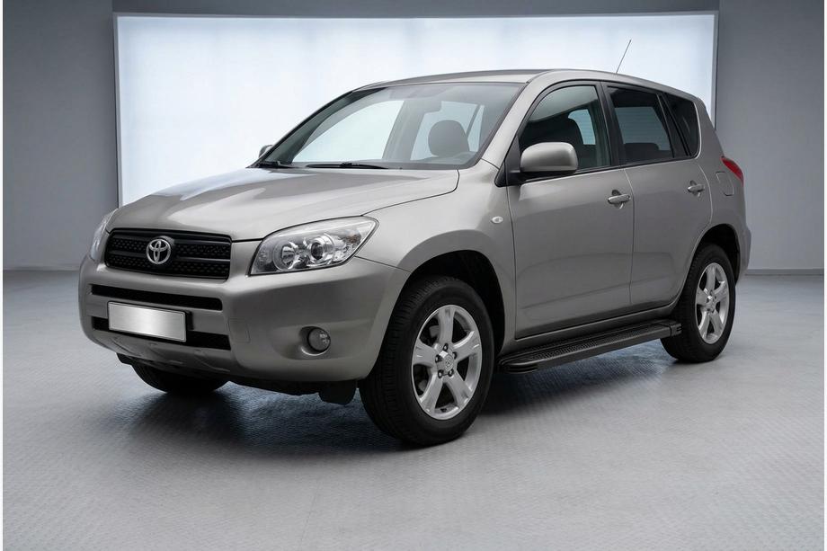 Toyota Rav 4 2006–2013 Maya V2 Black sidetrin (2 stk., aluminium) Image