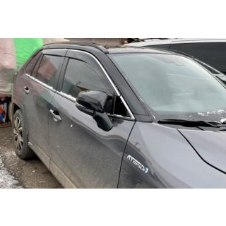 Vindafvisere med kromliste (4 stk., HIC) foto 2