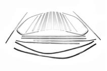 BMW X5 E70 2007–2013 Komplet rudeindfatning (rustfrit stål) foto 2
