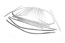BMW X5 E70 2007–2013 Komplet rudeindfatning (rustfrit stål) foto 3