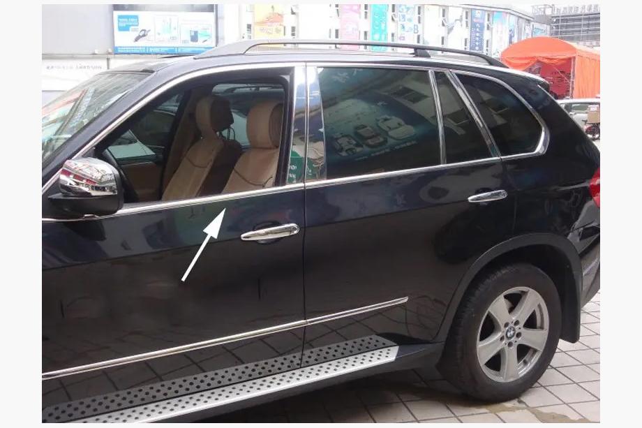 BMW X5 E70 2007–2013 Komplet rudeindfatning (rustfrit stål) Image