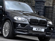 BMW X5 E70 2007–2013 Sæt kofangerlister (klar til lakering) foto 2