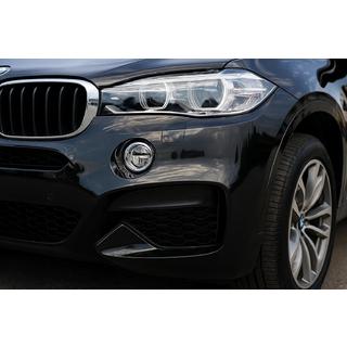 Krom tågelygte-kapper (2 stk.) BMW X6 F16 2014–2019 foto 2