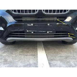 Sæt kromlister til kofangergrill BMW X6 F16 2014–2019 foto 1