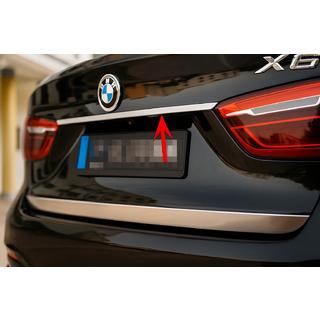 Kromliste over nummerpladen BMW X6 F16 2014–2019 foto 1