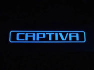 Chevrolet Captiva 2006–2019 Libao LED dørtrinslister (2006-2011, 4 stk, rustfrit stål) foto 3
