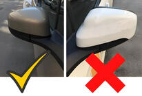 Ford Courier 2014–2023 Spejldæksler BMW-style (2014-2018, 2 stk) foto 7