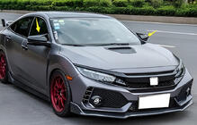 Honda Civic Sedan X 2016–2021 Spejlkåber BMW-Style (2 stk.) foto 6