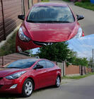 Hyundai Elantra (MD/UD) 2011–2015 Spejlkåber uden udskæring til blinklys BMW-style (2 stk) foto 1
