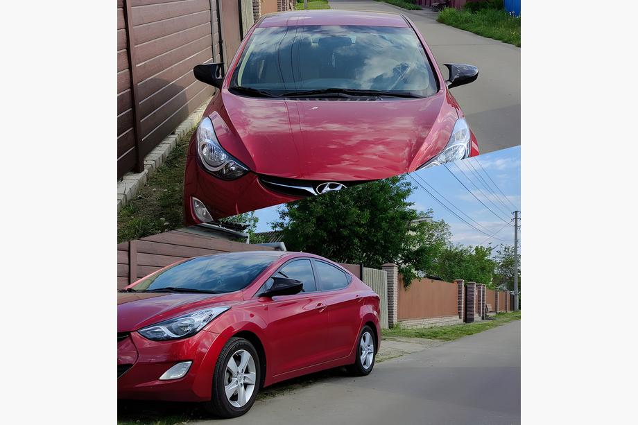 Hyundai Elantra (MD/UD) 2011–2015 Spejlkåber uden udskæring til blinklys BMW-style (2 stk) Image