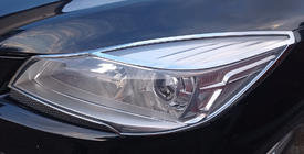 Ford Kuga/Escape 2013–2019 Krom forlygterammer 2013-2016 (ABS) foto 2