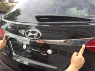Hyundai Santa Fe 3 2012–2018 Kromliste over nummerpladen foto 1