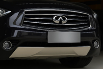 Infiniti QX70 2013–2019 Libao frontlæbe til kofanger (plast) foto 1