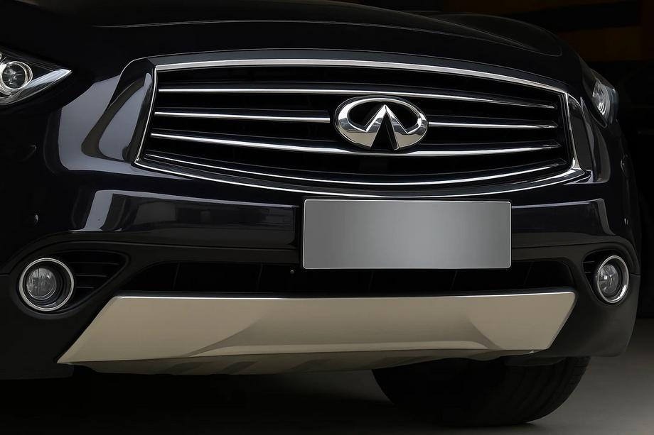 Infiniti QX70 2013–2019 Libao frontlæbe til kofanger (plast) Image