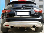 Infiniti QX70 2013–2019 Bageste afdækning Libao (plast) foto 1