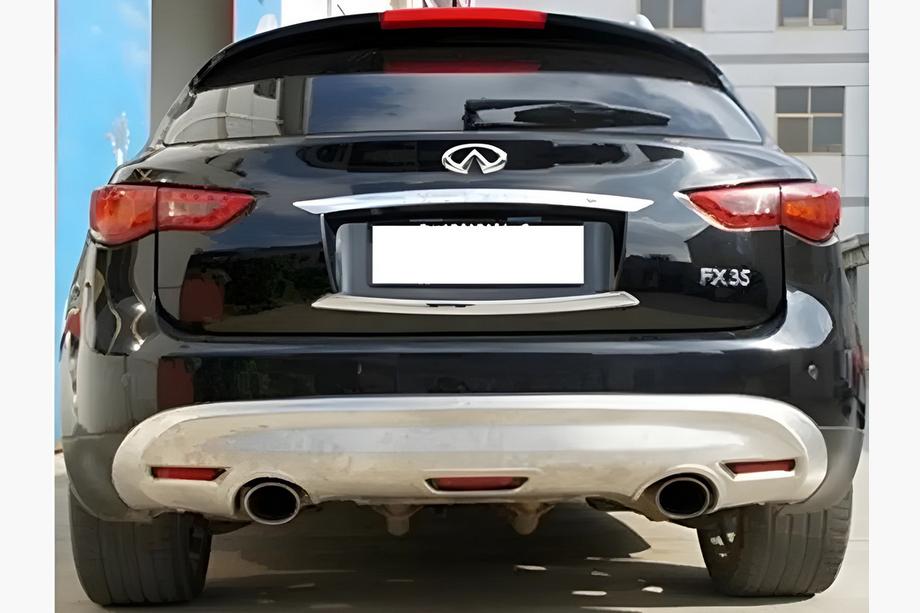 Infiniti QX70 2013–2019 Bageste afdækning Libao (plast) Image