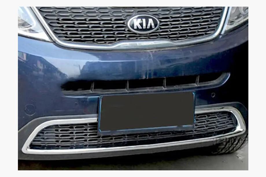 Kia Sorento II XM 2009–2014 Krombeskytter til forreste kofanger Libao (2013+) Image