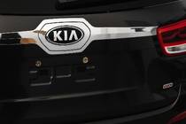 Kia Sorento III UM 2014–2020 Pynteliste over nummerpladen Libao V1 (plast) foto 3