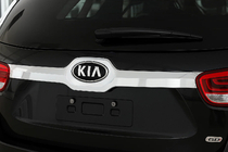 Kia Sorento III UM 2014–2020 Pynteliste over nummerpladen Libao V1 (plast) foto 4