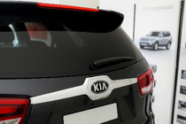 Kia Sorento III UM 2014–2020 Pynteliste over nummerpladen Libao V1 (plast) foto 1