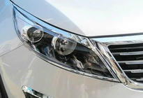 Kia Sportage 2010–2015 Forlygtecovers Libao (plast) foto 1