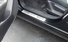 Mazda CX-5 2012–2017 Libao dørtrinslister (4 stk., rustfrit stål) foto 2