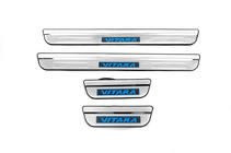 Suzuki Vitara 2015– Libao LED dørtrinslister (4 stk., rustfrit stål) foto 1