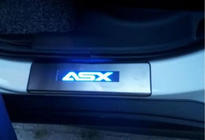 Mitsubishi ASX 2010–2023 Libao LED dørtrinslister (4 stk., rustfrit stål) foto 3