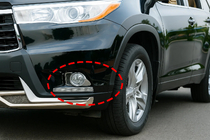 Toyota Highlander 2013–2019 Krom pyntelister til tågelygter Libao (2013-2016 ABS) foto 1