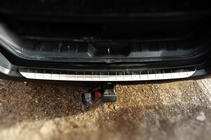 Nissan X-trail T31 2007–2014 Bagkofangerbeskytter Libao (rustfrit stål) foto 1