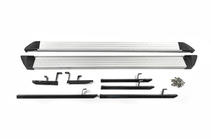 Nissan X-trail T31 2007–2014 OEM V2 sidetrin (2 stk., aluminium) foto 2
