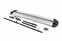 Nissan X-trail T31 2007–2014 OEM V2 sidetrin (2 stk., aluminium) foto 3