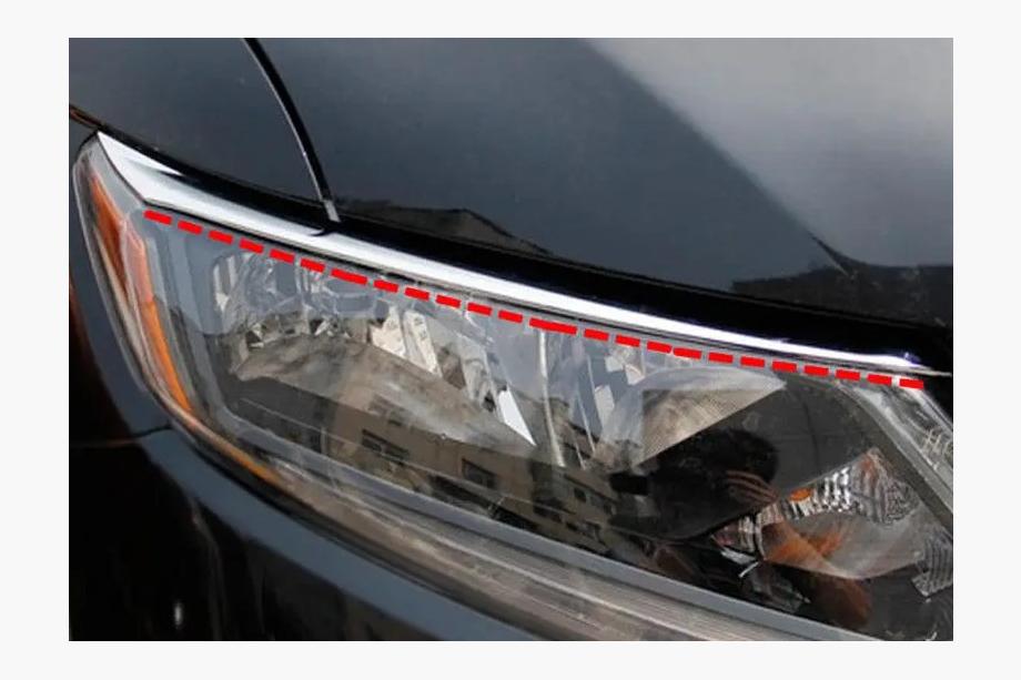 Nissan X-trail T32/Rogue 2014–2021 Krom forlygterammer Libao 2014-2016 (2 stk., plast) Image