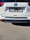 Nissan X-trail T32/Rogue 2014–2021 Libao bagklapskantliste i rustfrit stål foto 4