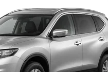 Nissan X-trail T32/Rogue 2014–2021 Integrerede tagrælinger grå OEM (til X-trail, aluminium, montering med lim) foto 1