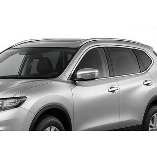 Integrerede tagrælinger grå OEM (til X-trail, aluminium, montering med lim) foto 1
