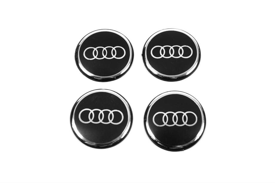 Audi Klistermærker til fælgkapsler 54 mm (4 stk) Image