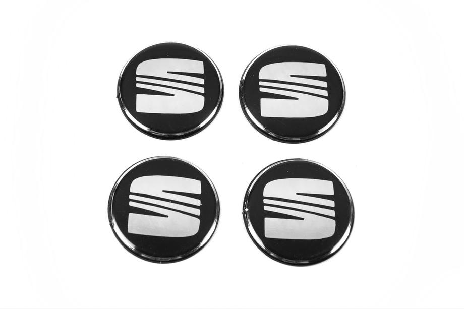 Seat Klistermærker til fælgkapsler 54 mm (4 stk) Image