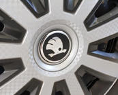 Skoda Klistermærker til fælgkapsler 54 mm (4 stk) foto 1