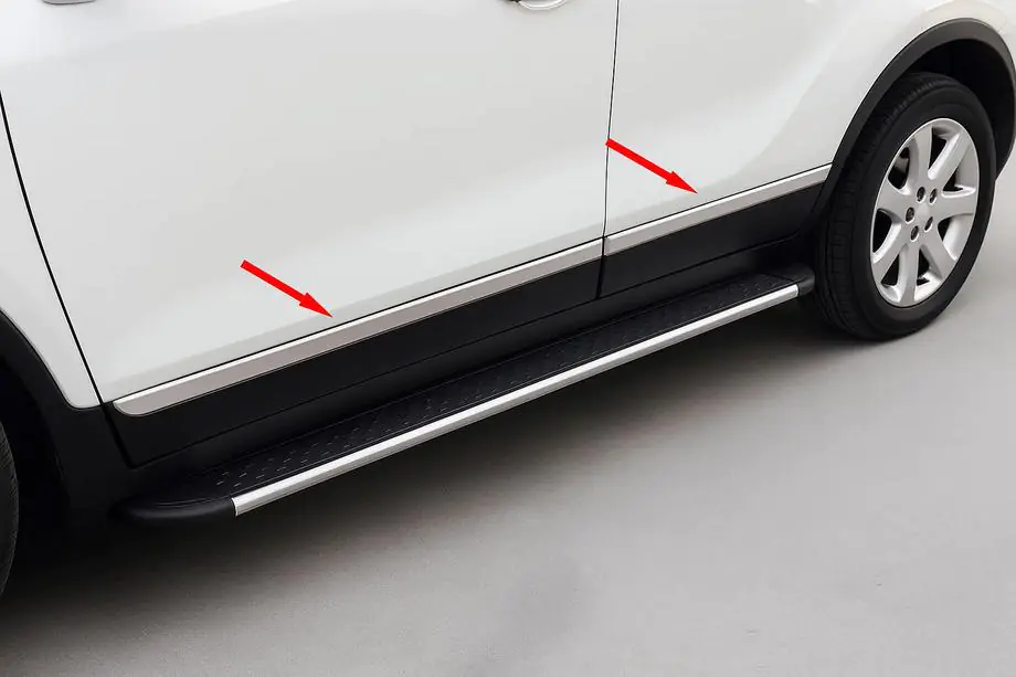 Opel Mokka 2012–2021 Libao dørpanel-lister (4 stk., plast) Image