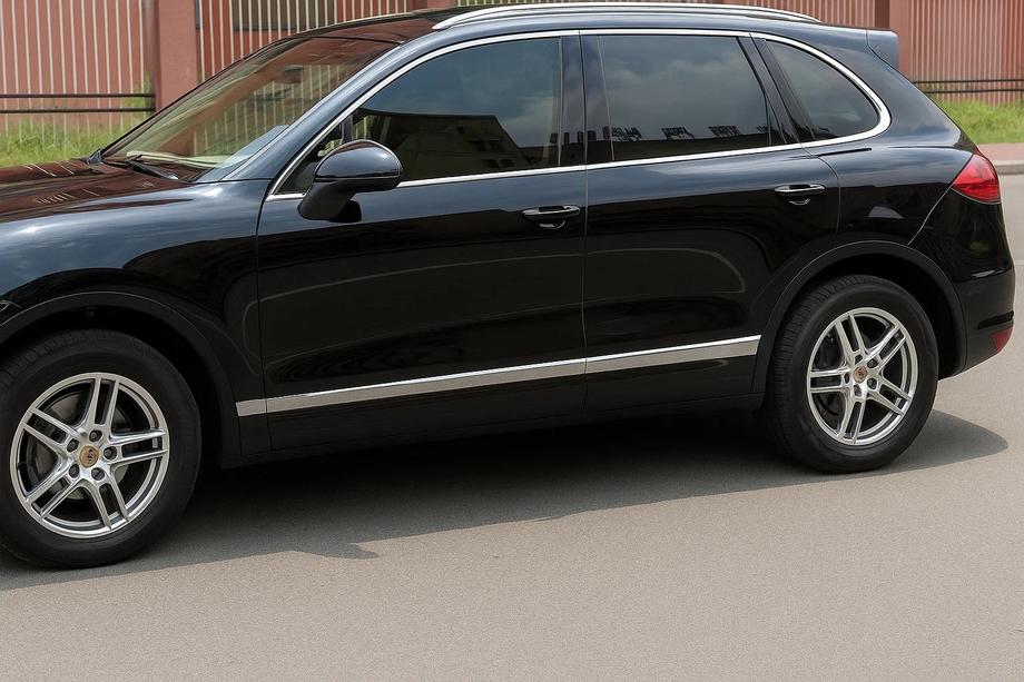 Porsche Cayenne 2010–2017 Libao dørpanel-lister (4 stk., plast) Image