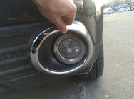 Subaru Forester 2008–2013 Libao 2010-2013 krom tågelygte-rammer (sæt 2 stk., plast) foto 1