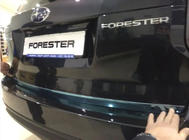 Subaru Forester 2013–2018 Libao bagklapsliste i rustfrit stål foto 2