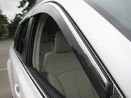 Subaru Outback 2009–2014 Vindafvisere til vinduer med kromliste (4 stk., Libao) foto 2